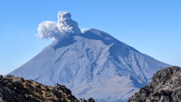 De retour de quatre des cinq plus hauts volcans du Mexique !